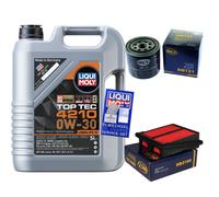 SCT Controllo Set 5 L Liqui Moly Top Tec 4210 0W-30 Per Honda Jazz II 1.3