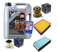 SCT Controllo Set 5 L Liqui Moly Top Tec 4210 0W-30 Per Saab 9-3 Cabriolet