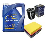 SCT Controllo Set 5 L MANNOL Defender 10W-40 per Audi A4 1.8 T