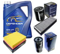 SCT Controllo Set 5 L MANNOL Defender 10W-40 per VW Passat 1.9 TDI Audi A4