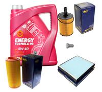 Sct Controllo Set 5 L mannol Energia Formula Pd 5W-40 per Audi A2 8Z0