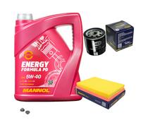 Sct Controllo Set 5 L mannol Energia Formula Pd 5W-40 per Opel Meriva Tigra