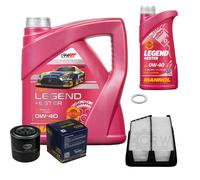 SCT Controllo Set 5 L MANNOL Legend+Ester 0W-40 Per Hyundai IX35 LM EL