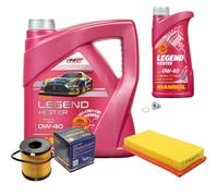 SCT Controllo Set 5 L MANNOL LEGEND+ESTER 0W-40 Per MINI Mini R56 Cooper