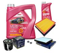 SCT Controllo Set 5 L MANNOL Legend+Ester 0W-40 Per Opel Zafira A