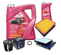 SCT Controllo Set 5 L MANNOL Legend+Ester 0W-40 Per Opel Zafira A