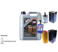 Sct Controllo Set 5 L Motore Liqui Moly Top Tec 4210 0W-30 per Audi A2 1.4 Tdi