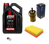 SCT Controllo Set 5 L MOTUL 4100 SYN-ERGY SPEC 10W40 Per Peugeot 307 1.6