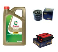 SCT Controllo Set 5L CASTROL EDGE 5W-30 C3 Per Honda Jazz II 1.3 iDSi