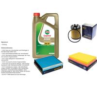 Sct Controllo Set 5L castrol edge 5W-30 C3 per IN Legno Per Opel Meriva