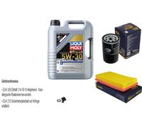 SCT Controllo Set 5L Liqui Moly Liter Special Tec F 5W-30 Per Ford Focus 1.6