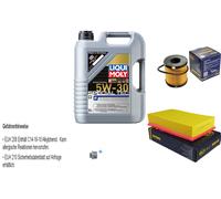 SCT Controllo Set 5L Liqui Moly Liter Special Tec F 5W-30 Per Volvo V50 2.0