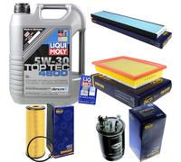 SCT Controllo Set 5L Liqui Moly Top Tec 4600 5W-30 per VW Sharan 1.9 TDI