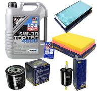 SCT Controllo Set 5L Liqui Moly Top Tec 5W-30 per Opel Tigra Twintop Combo