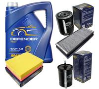 SCT Controllo Set 5L MANNOL 10W-40 per Audi A4 Avant 1.8 T, VW Passat Variant