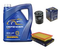 SCT Controllo Set 5L MANNOL 10W-40 per Nissan Terrano II 2.4 4WD