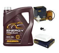 SCT Controllo Set 5L MANNOL 5W-30 Per Toyota Auris 1.3 Corolla Stufenheck