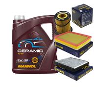 SCT Controllo Set 5L MANNOL Ceramic 5W-30 Per Opel Zafira B 1.9 CDTi