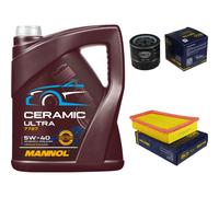 SCT Controllo Set 5L MANNOL Ceramic 5W-40 Per Renault Scénic III 1.5 dCi