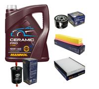 SCT Controllo Set 5L MANNOL Ceramic Pro 10W-40 Per Renault Clio II BB_ CB_