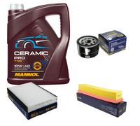 SCT Controllo Set 5L MANNOL Ceramic Pro 10W-40 Per Renault Clio II BB_ CB_