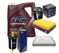 Sct Controllo Set 5L mannol Ceramica 5W-30 Adatto A per IN Legno Per Opel Meriva