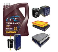 Sct Controllo Set 5L mannol Ceramica Pro 10W-40 per VW Golf Diluente 1K1 1.4