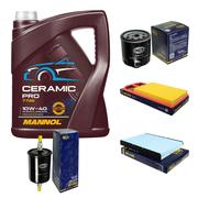 Sct Controllo Set 5L mannol Ceramica Pro 10W-40 per VW Lupo 6X1 6E1 1.4