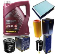 SCT Controllo Set 5L MANNOL Energy Combi LL 5W-30 Per VW Lupo 1.4 FSI