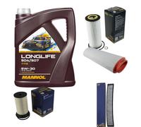 Sct Controllo Set 5L mannol Longlife 504/507 5W-30 per BMW Serie 3er Touring