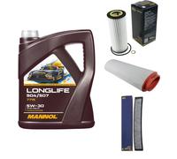 Sct Controllo Set 5L mannol Longlife 504/507 5W-30 per Bwm 3er Touring