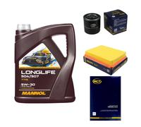 SCT Controllo Set 5L MANNOL LONGLIFE 504/507 5W-30 Per KIA Magentis 2.0