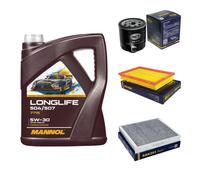 Sct Controllo Set 7L mannol Longlife 504/507 5W-30 per Per Seat Ibiza IV