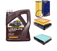 SCT Controllo set 5L MANNOL Longlife 504/507 5W-30 per VW Sharan 1.9 TDI