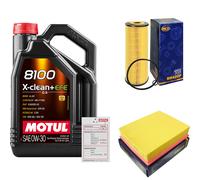 SCT Controllo Set 5L MOTUL 8100 X-CLEAN 0W-30 Per VW Passat Variant 1.9 TDI