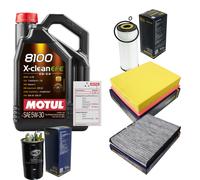 SCT Controllo set 5L MOTUL 8100 X-CLEAN EFE 5W-30 per VW Passat Variant 1.9