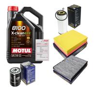 SCT Controllo set 5L MOTUL 8100 X-CLEAN EFE 5W-30 per VW Passat Variant 1.9