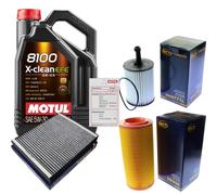 Sct Controllo Set 5L Motul 8100 x-Pulire Efe 5W-30 per . Audi A2 1.4 Tdi