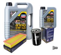 SCT Controllo Set 6 L Liqui Moly Top Tec 4100 5W-40 Per VW Polo Classic