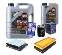 SCT Controllo Set 6 L Liqui Moly Top Tec 4210 0W-30 Per Volvo V40 Kombi 1.8i