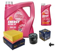 Sct Controllo Set 6 L mannol Energia Ultra JP 5W-20 per Ford Fiesta VI