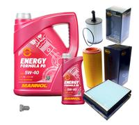 SCT Controllo Set 6 L MANNOL Energy Formula PD 5W-40 Per Audi A2 8Z0 1.4