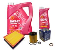 SCT Controllo Set 6 L MANNOL Energy Formula PD 5W-40 Per Opel Astra G