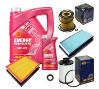 SCT Controllo Set 6 L MANNOL Energy Formula PD 5W-40 Per Saab 9-3 Kombi