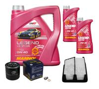 SCT Controllo Set 6 L MANNOL Legend+Ester 0W-40 Per Hyundai IX35 LM EL