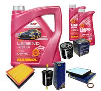 SCT Controllo Set 6 L MANNOL Legend+Ester 0W-40 Per Opel Zafira A