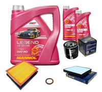 SCT Controllo Set 6 L MANNOL Legend+Ester 0W-40 Per Opel Zafira A