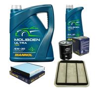 SCT Controllo Set 6 L MANNOL Molibden Ultra 5W-30 per Mitsubishi Outlander
