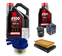 SCT Controllo Set 6 L MOTUL 4100 SYN-nergy SPEC 10W40 per Nissan Sunny III