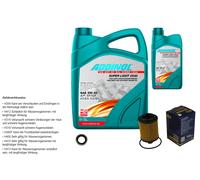 SCT Controllo Set 6L ADDINOL SUPER LIGHT 5W-40 Per Opel Insignia A Country